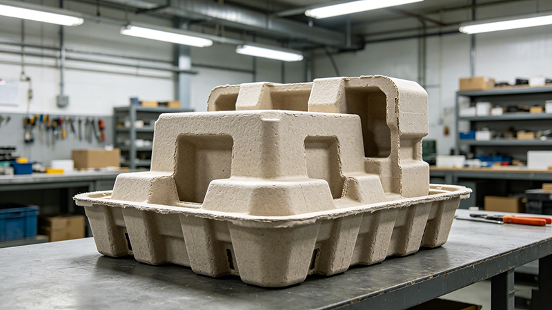 Heavy-Duty Molded Pulp Packaging Tray: Ideal Inner Solution for Household Appliance Industry